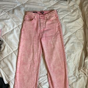 Pink Mom Jean